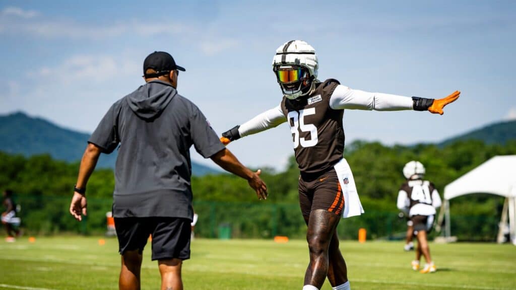 dawand Jones with Coach