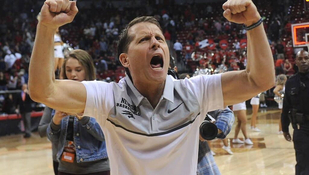 Eric Musselman Coaching in the NCAA Tournament