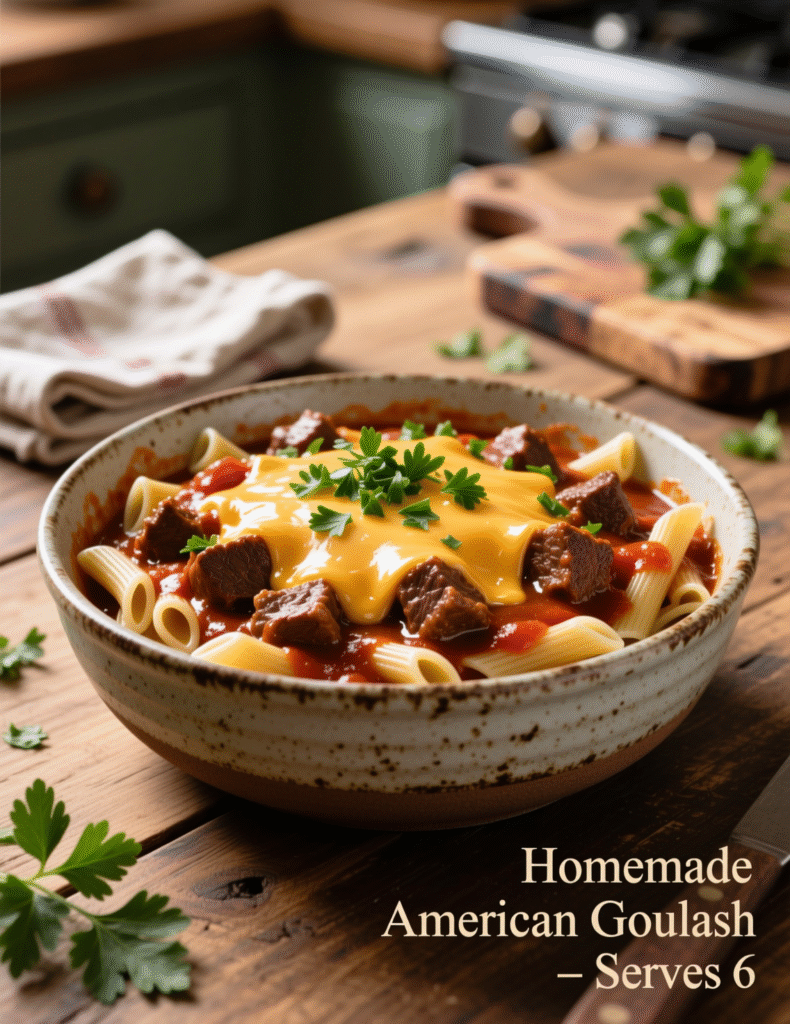 Best American Goulash Recipe for 6 Servings: A Professional Guide