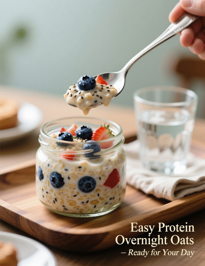 Easy Protein Overnight Oats Recipe for Busy Mornings