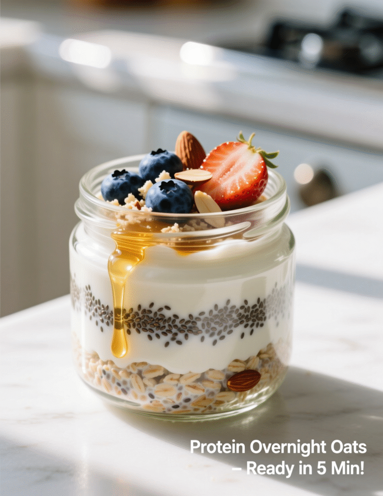 Easy Protein Overnight Oats Recipe for Busy Mornings