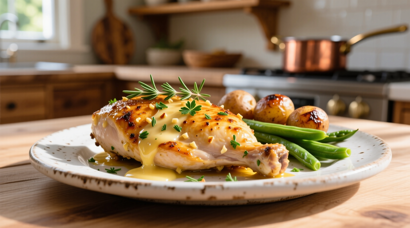 Garlic Butter Baked Chicken Breast Recipe for 4 Servings: Juicy, Flavor-Packed, and Simple