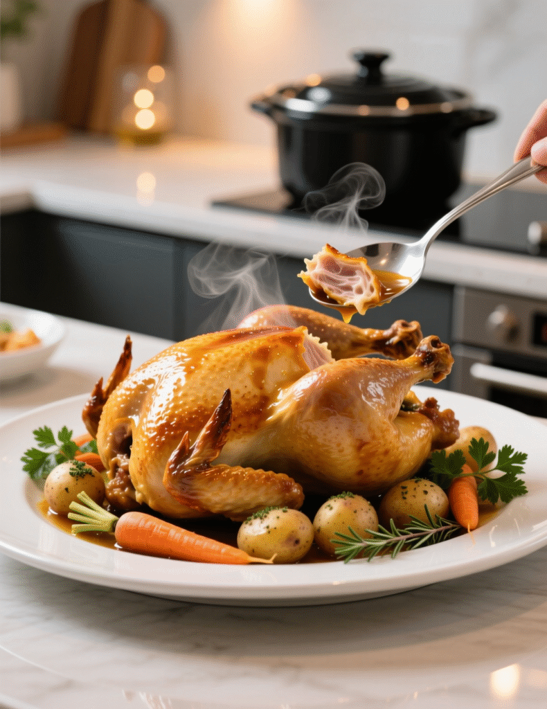 Juicy 6-Ingredient Crockpot Whole Chicken Recipe for 4 Servings: A Culinary Masterpiece Made Easy
