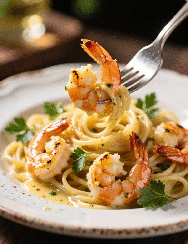 Juicy Garlic Butter Shrimp Pasta Recipe for 4 Servings: A Culinary Deep Dive