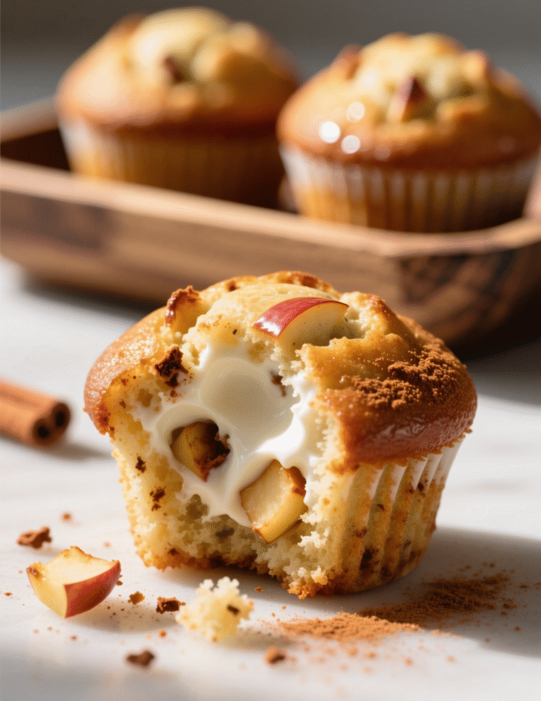 Irresistible Apple Cinnamon Greek Yogurt Muffins Recipe for 12 Servings: Soft, Moist, and Flavor-Packed