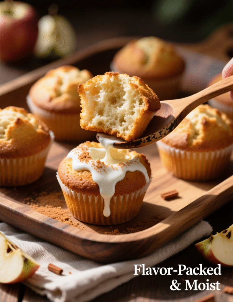 Irresistible Apple Cinnamon Greek Yogurt Muffins Recipe for 12 Servings: Soft, Moist, and Flavor-Packed