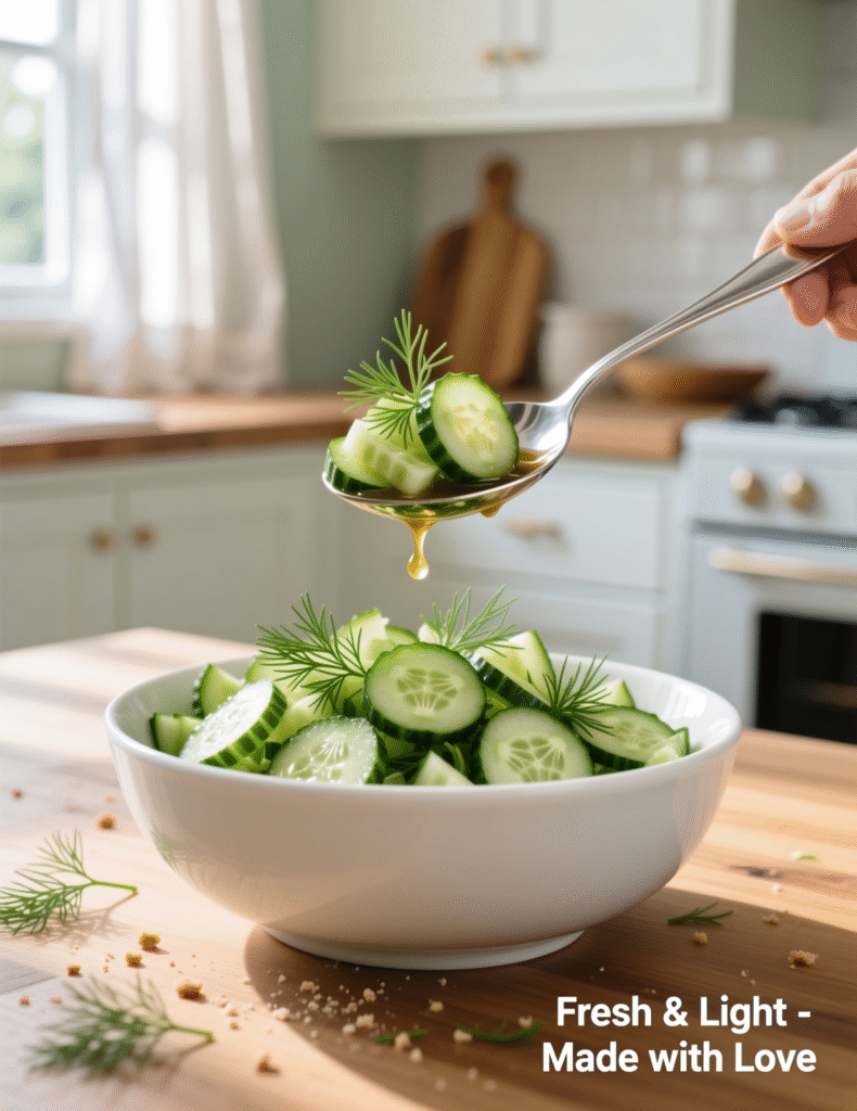 Crisp Cucumber Dill Salad Recipe for 4 Servings: Expert Guide to the Perfect Refreshing Side