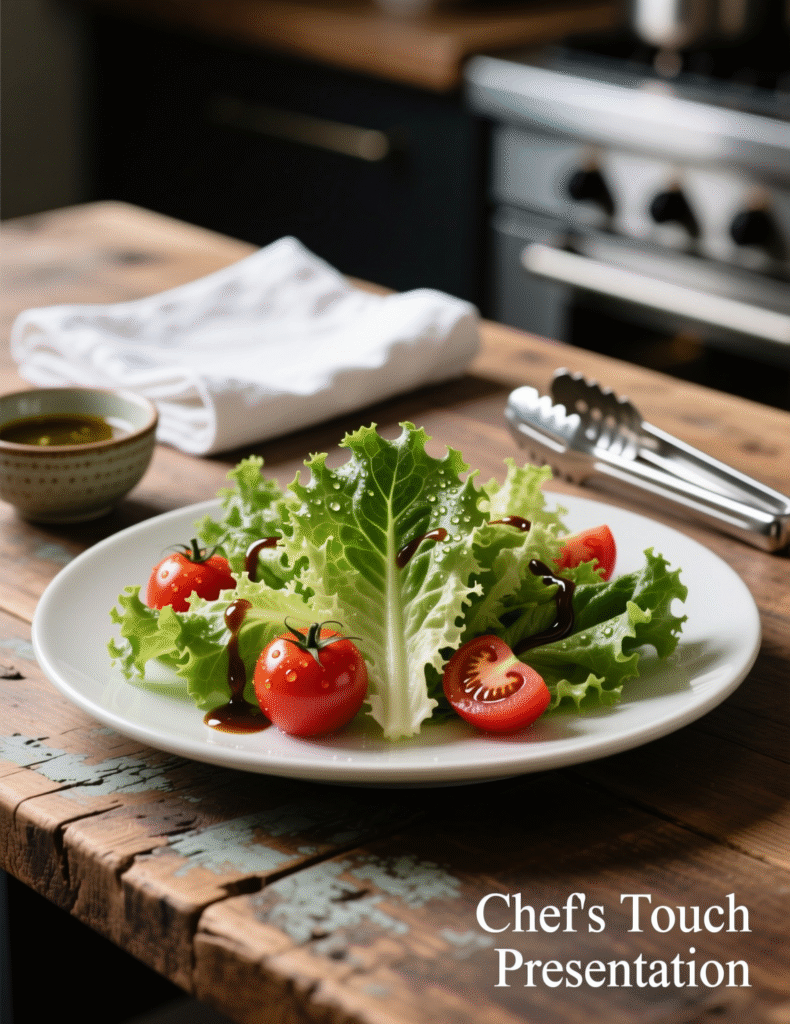 Fresh Simple Green Salad Recipe for 4 Servings: A Professional’s Take on Pure Flavor