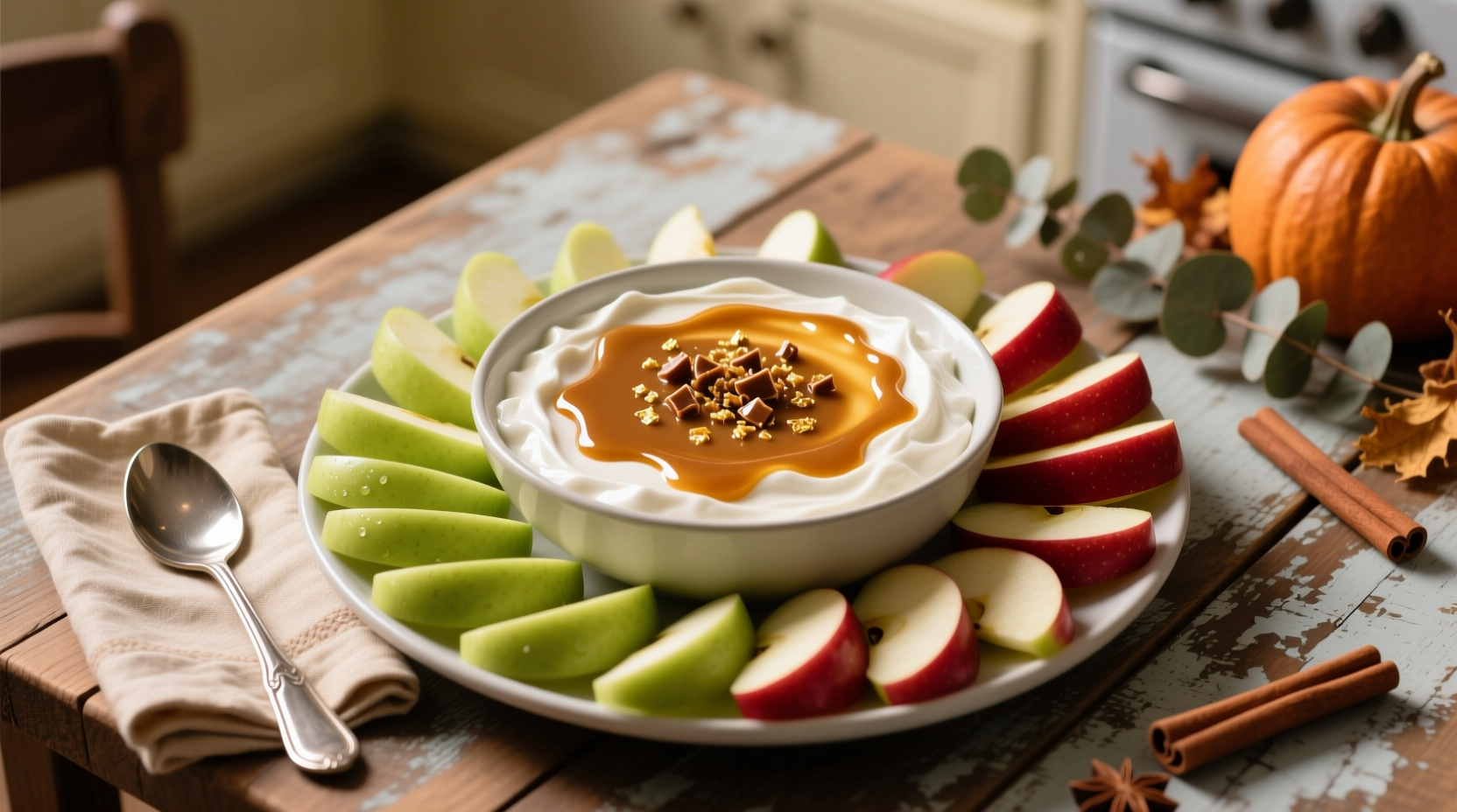 Cream Cheese Caramel Apple Dip Recipe | Easy No-Bake Dessert (12 Servings)