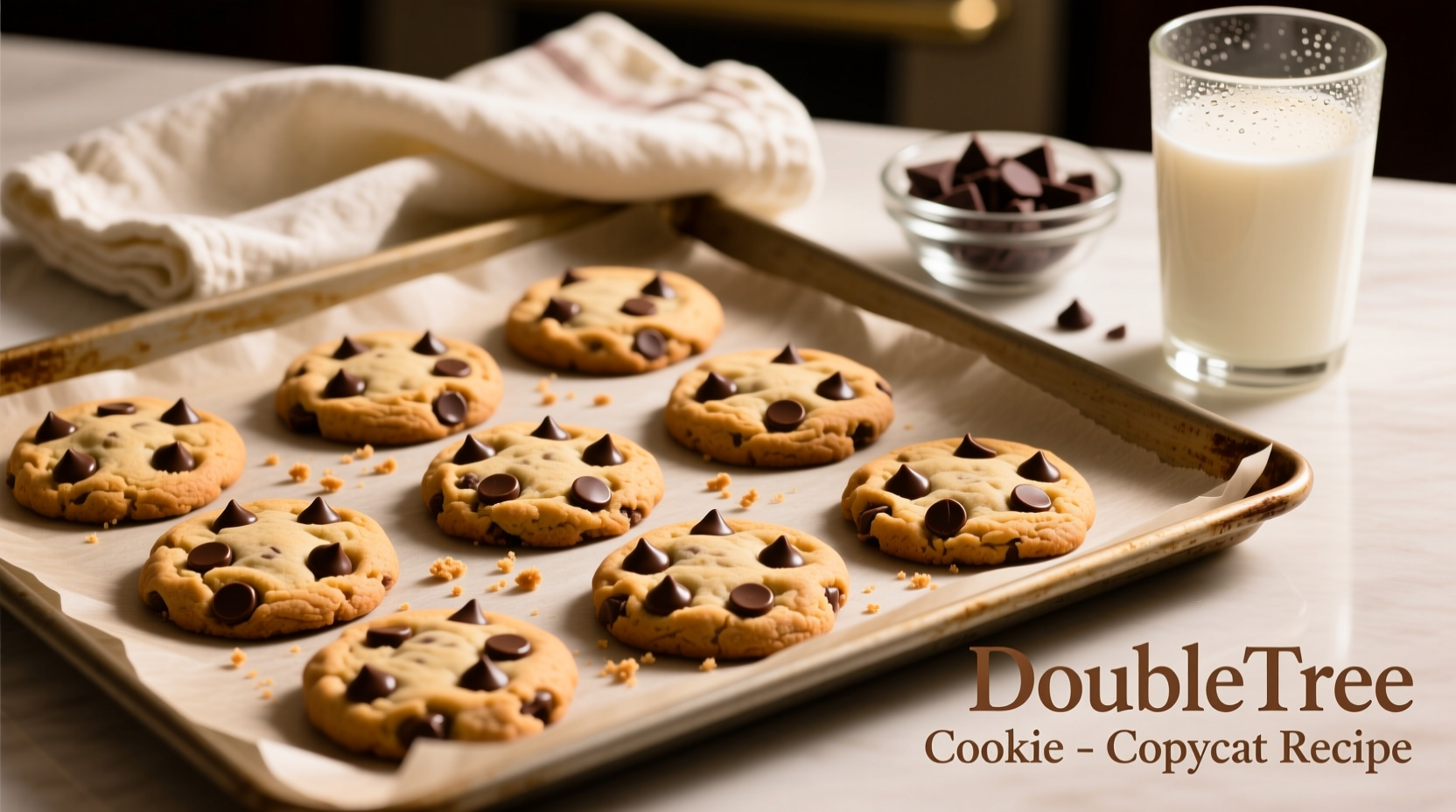DoubleTree Chocolate Chip Cookies – Copycat Recipe (12 Servings): The Secret Behind That Famous Hotel Aroma