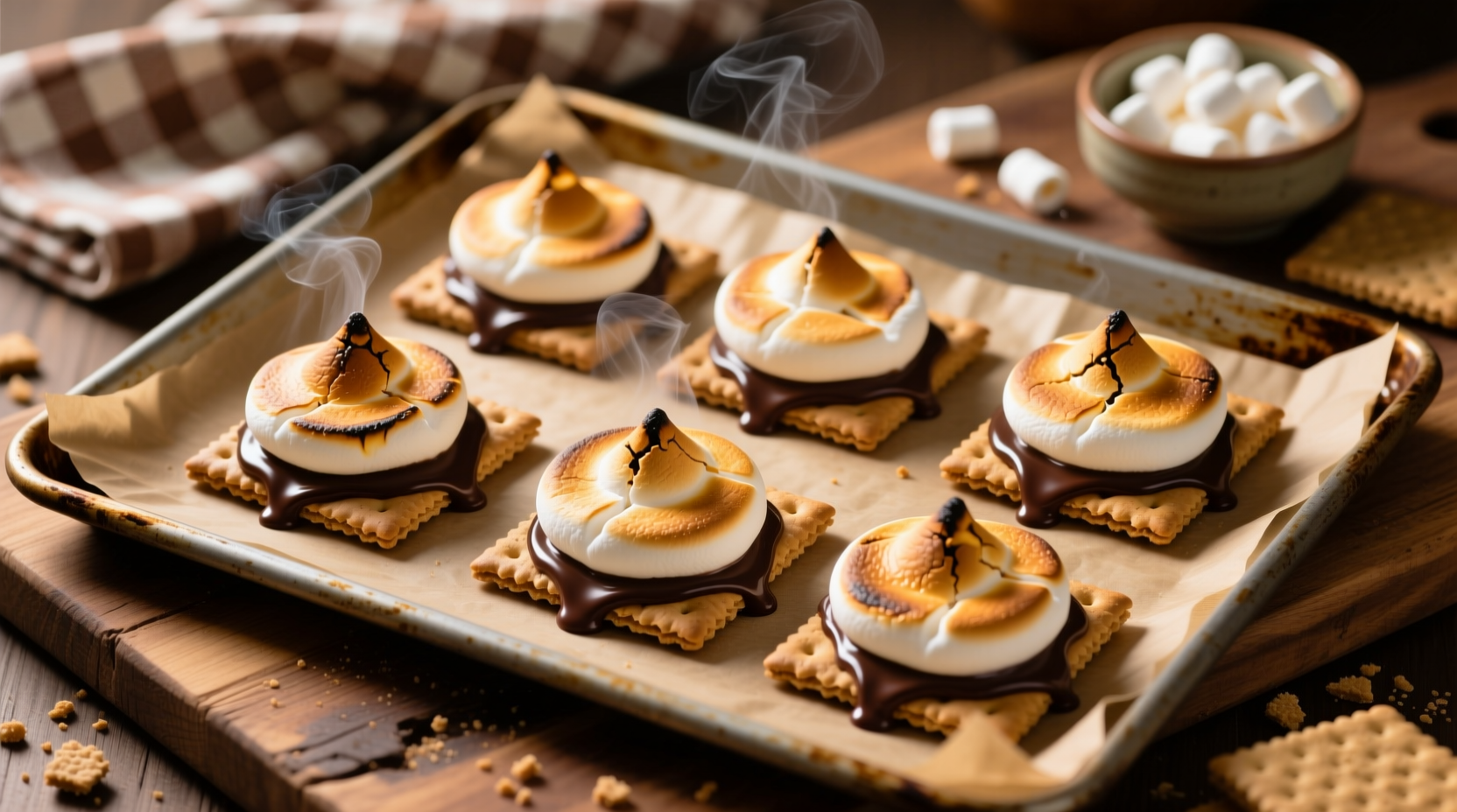 S’mores in the Oven Recipe (6 Servings): The Gooey Shortcut to Campfire Magic Indoors