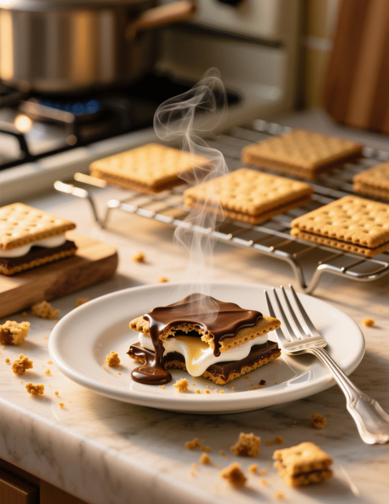 S’mores in the Oven Recipe (6 Servings): The Gooey Shortcut to Campfire Magic Indoors
