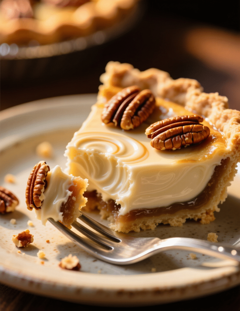 Dreamy Pecan Cream Pie with Toasted Pecans Recipe